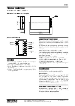 Предварительный просмотр 2 страницы M-system M8VS Instruction Manual