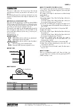 Preview for 3 page of M-system M8XR2 Instruction Manual