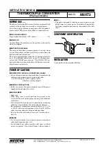 Preview for 1 page of M-system M8XT2 Instruction Manual
