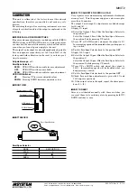 Preview for 3 page of M-system M8XT2 Instruction Manual