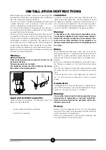 Предварительный просмотр 6 страницы M-system Mastro ADC0004 Instructions For Installation, Use And Maintenance Manual