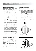 Preview for 8 page of M-system MAXI OVEN PRF 950 IX Instruction For The Use - Installation Advice