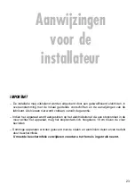 Preview for 23 page of M-system MAXI OVEN PRF 950 IX Instruction For The Use - Installation Advice