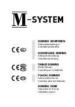 Предварительный просмотр 1 страницы M-system MCGW30IX Instruction For The Use - Installation Advice