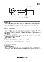 Preview for 4 page of M-system MD6 24 Series Instruction Manual