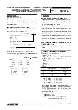 M-system MD7FB Installation Manual preview