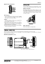 Preview for 2 page of M-system MDA-TL Instruction Manual