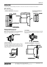 Предварительный просмотр 2 страницы M-system MDP-24T Instruction Manual