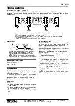 Предварительный просмотр 3 страницы M-system MDP-DM3 Instruction Manual