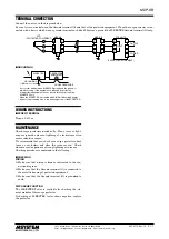 Preview for 3 page of M-system MDP-RB Instruction Manual