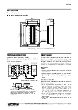 Preview for 2 page of M-system MDR-8 Instruction Manual