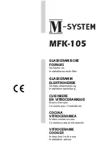 Preview for 1 page of M-system MFK-105 Instruction For The Use - Installation Advice