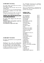 Предварительный просмотр 21 страницы M-system MFNTK 95 Series Instructions For The Use