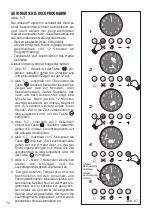 Preview for 74 page of M-system MFT 96 Series Instructions For The Use