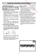 Preview for 24 page of M-system MFTW120IX Instructions And Advice For Installing, Using And Servicing