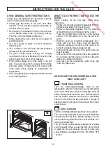 Preview for 73 page of M-system MFTW120IX Instructions And Advice For Installing, Using And Servicing