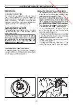 Preview for 87 page of M-system MFTW120IX Instructions And Advice For Installing, Using And Servicing