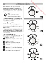 Preview for 62 page of M-system MFTW95IX Instructions And Advice For Installing, Using And Servicing
