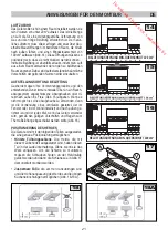 Preview for 77 page of M-system MFTW95IX Instructions And Advice For Installing, Using And Servicing