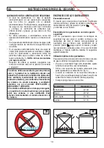 Preview for 122 page of M-system MFTW95IXG60B Instructions And Advice For Installing, Using And Servicing