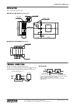 Preview for 2 page of M-system MGA-100 Instruction Manual