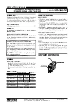 M-system MGD-24 Instruction Manual предпросмотр