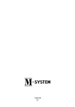 Preview for 80 page of M-system MGK 600 Instruction For The Use - Installation Advice