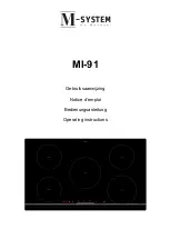 Preview for 1 page of M-system MI-91 Operating Instructions Manual