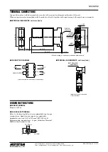 Предварительный просмотр 2 страницы M-system Mini-M M2AMS2 Instruction Manual