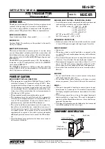 Preview for 1 page of M-system Mini-M M2EXR Instruction Manual