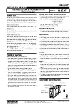 M-system Mini-M M2EXT Instruction Manual preview