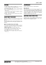 Preview for 3 page of M-system Mini-M M2PA Instruction Manual