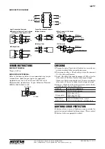 Preview for 3 page of M-system Mini-M M2PP Instruction Manual