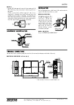 Предварительный просмотр 2 страницы M-system Mini-M M2PRU Instruction Manual