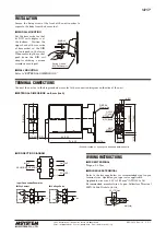 Предварительный просмотр 2 страницы M-system Mini-M M2SP Instruction Manual