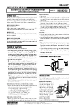 Предварительный просмотр 1 страницы M-system Mini-M M2UDS2 Instruction Manual