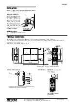 Preview for 2 page of M-system Mini-M M2WVS Instruction Manual