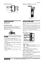 Предварительный просмотр 3 страницы M-system Mini-M M2XF2 Instruction Manual