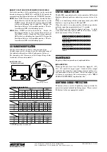 Предварительный просмотр 4 страницы M-system Mini-M M2XM2 Instruction Manual