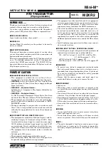 M-system Mini-M M2XR2 Instruction Manual preview