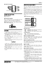 Preview for 3 page of M-system Mini-M M2XR2 Instruction Manual