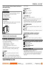 M-system Mini-MW Series Quick Start Manual предпросмотр