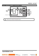 Preview for 4 page of M-system Mini-MW Series Quick Start Manual