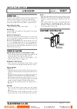 Preview for 5 page of M-system Mini-MW Series Quick Start Manual