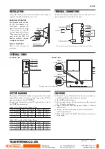 Preview for 6 page of M-system Mini-MW Series Quick Start Manual