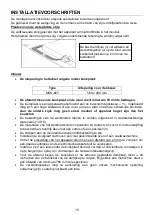 Предварительный просмотр 10 страницы M-system MKK-607 Operating Instructions Manual
