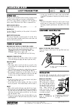 M-system MLV Instruction Manual предпросмотр