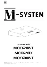 Предварительный просмотр 1 страницы M-system MOK600WT Manual