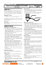 Preview for 6 page of M-system MSP5 Instruction Manual