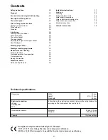 Preview for 2 page of M-system MVW 680 Instruction Book